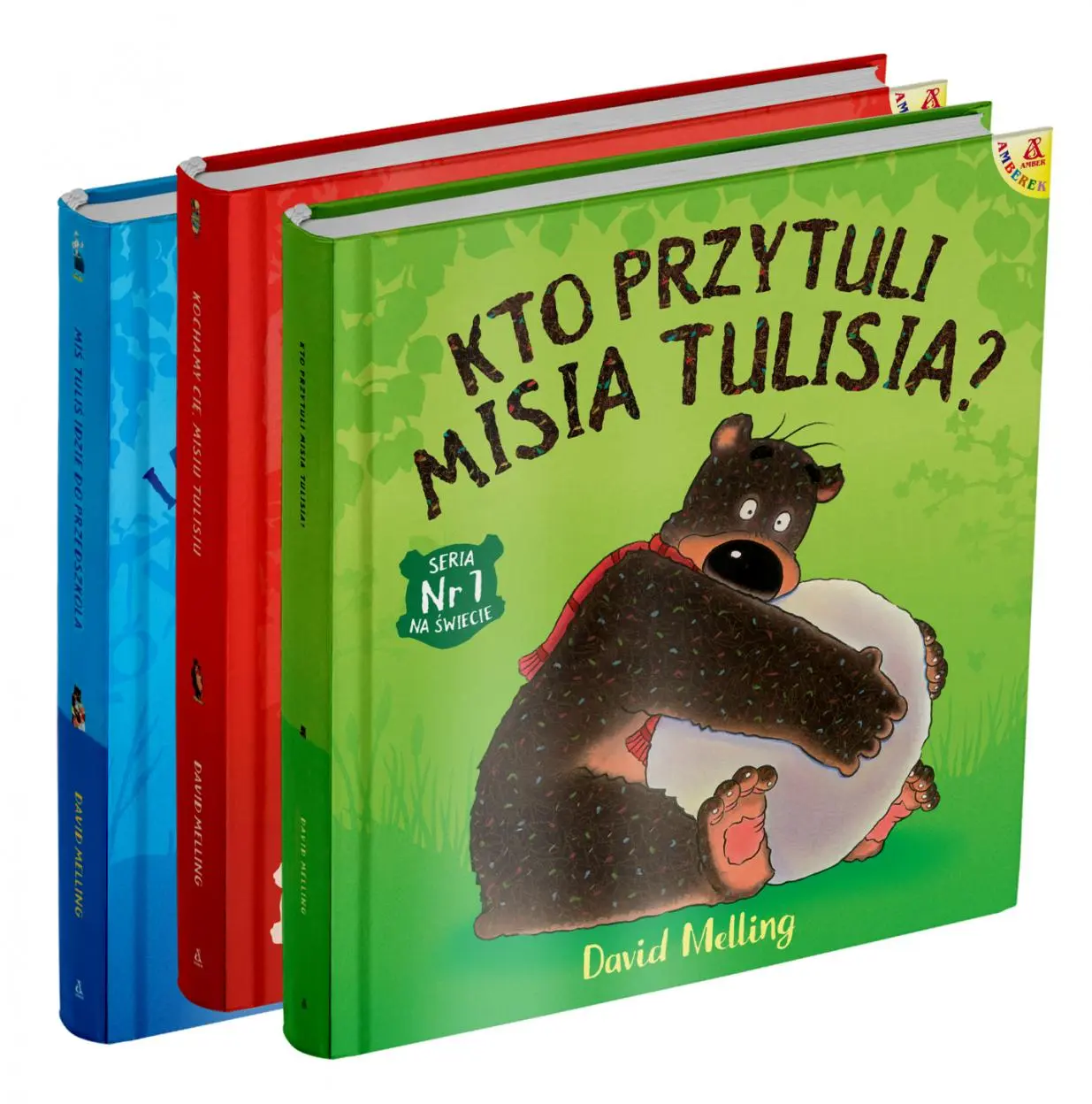 Pakiet Kto przytuli Misia Tulisia?/ Kochamy Cię, Misiu Tulisiu / Miś Tuliś idzie do przedszkola - Książki