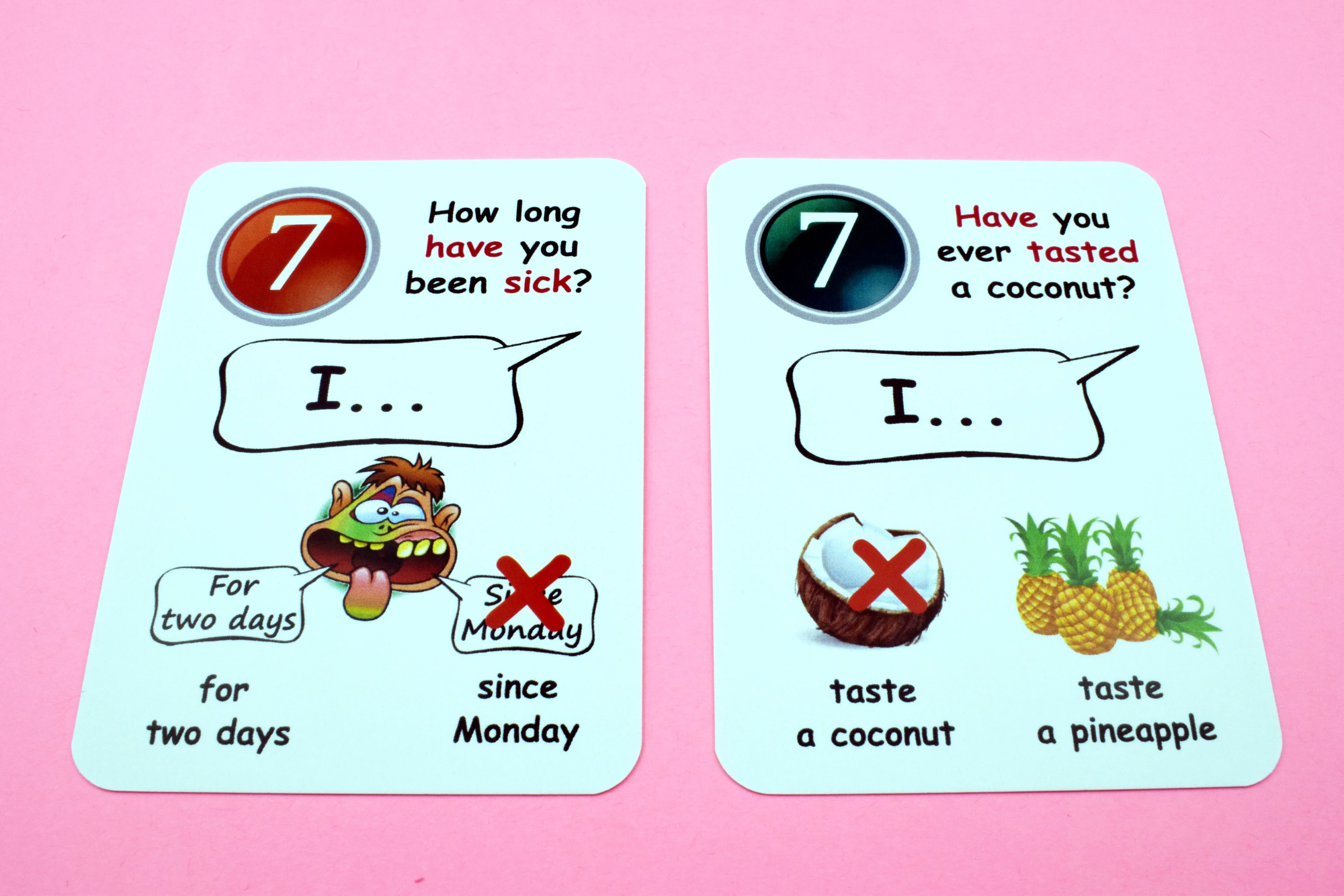 Fun Card English. Present Perfect - Gry