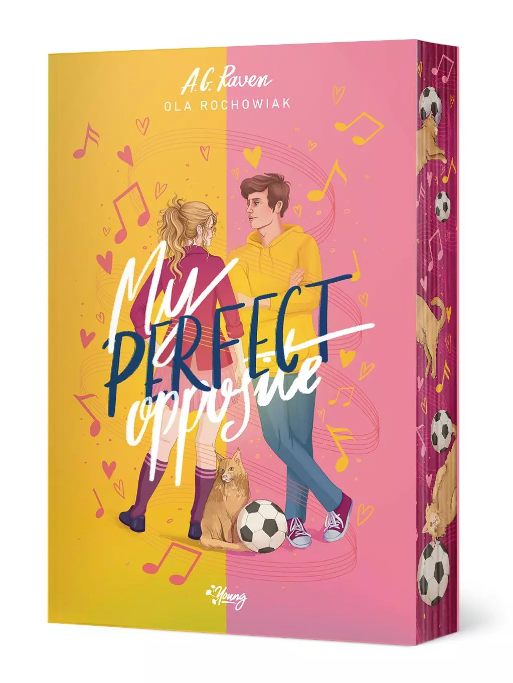My Perfect Opposite (barwione brzegi) - Książki