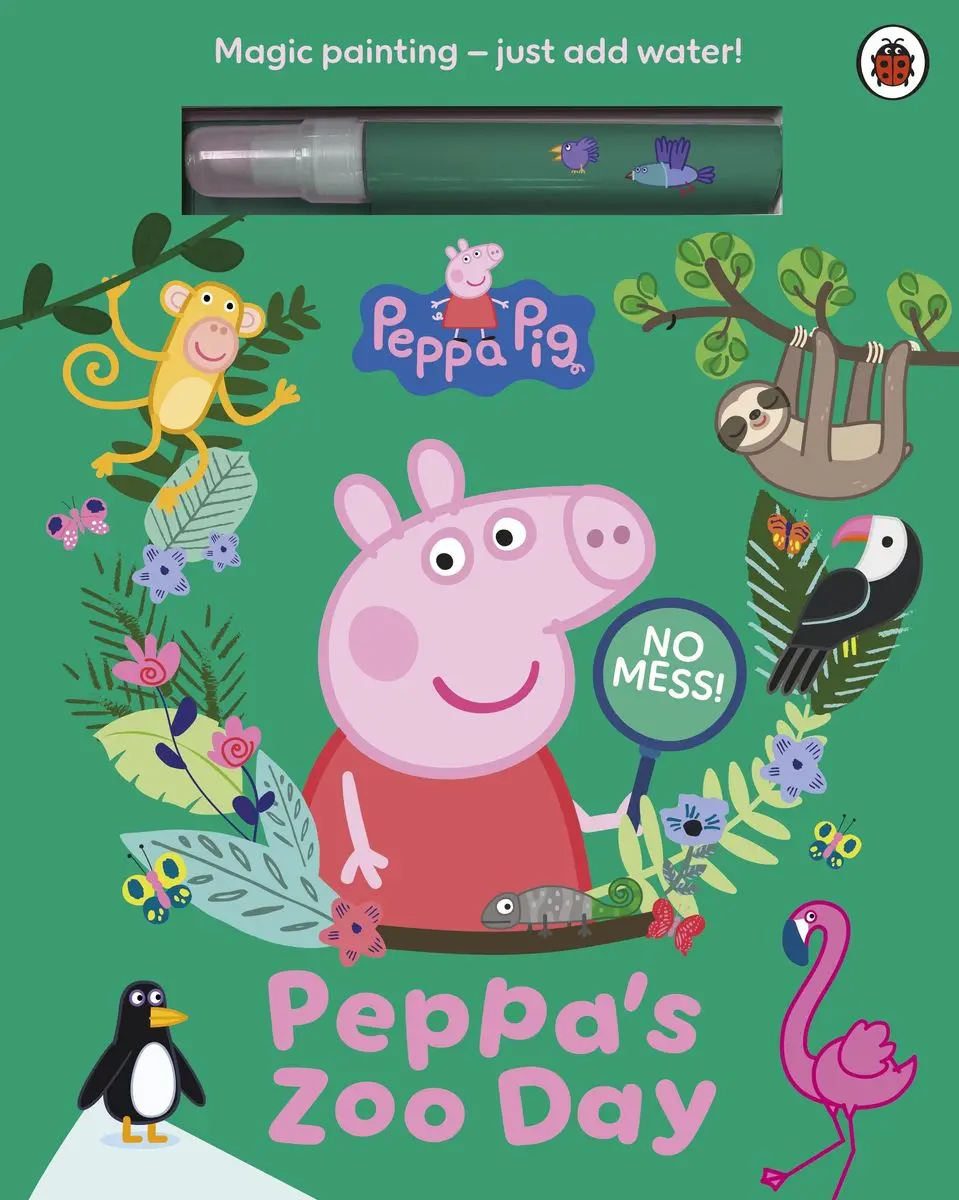 Peppa Pig. Peppas Zoo Day - Książki