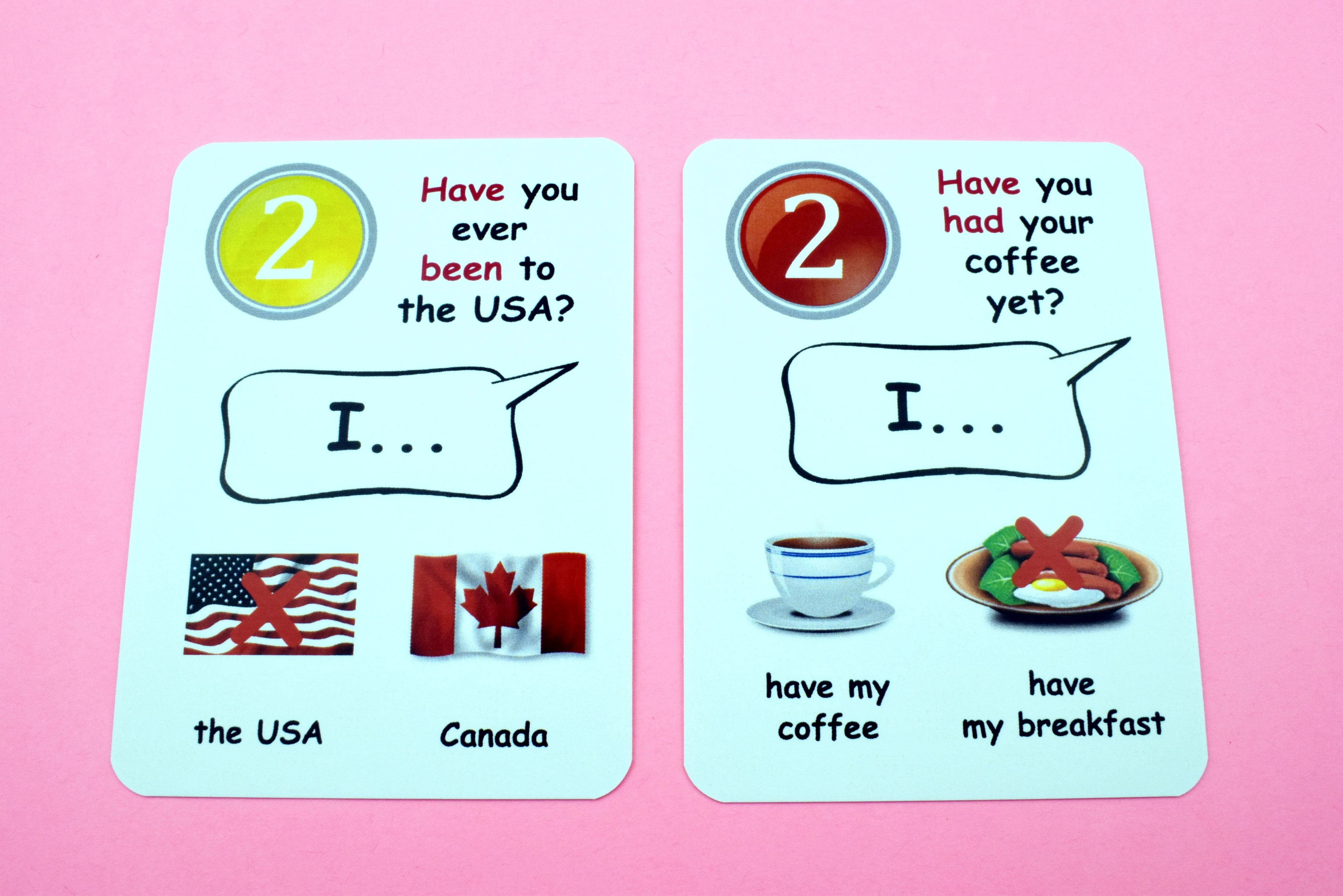 Fun Card English. Present Perfect - Gry