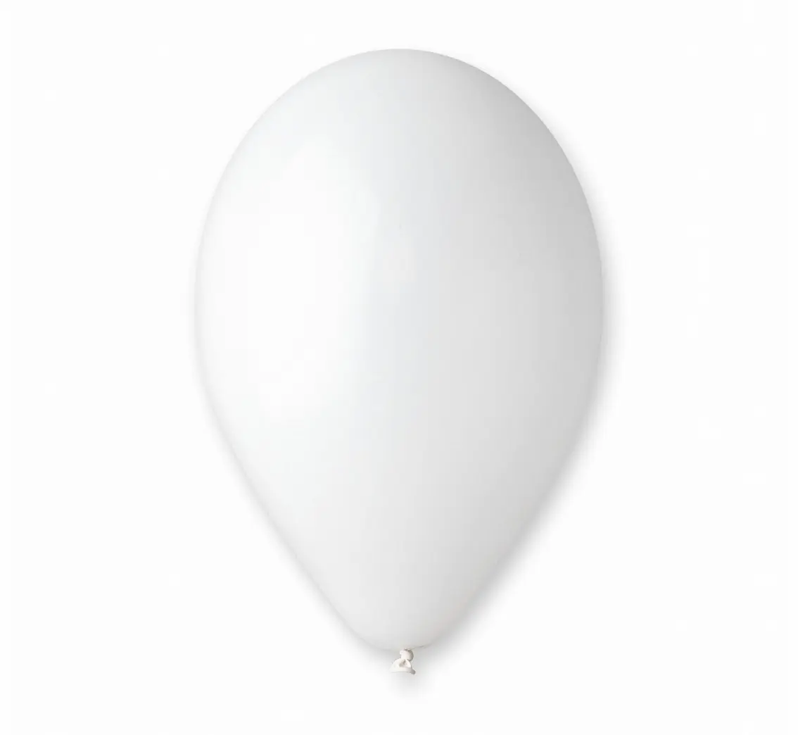 Balony lateksowe Gemar A80/01 białe 100 szt. - Papiernicze i szkolne