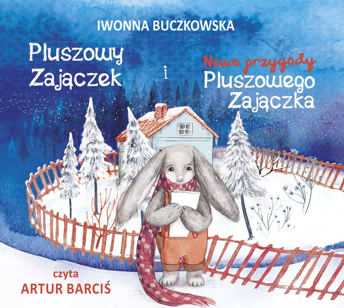 CD MP3 Pluszowy Zajączek i Nowe Przygody Pluszowego Zajączka - Audiobooki