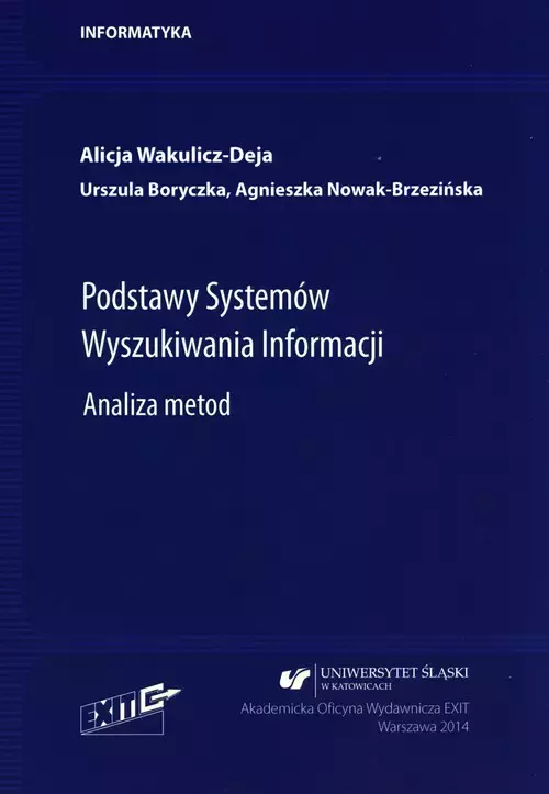 Podstawy Systemów Wyszukiwania Informacji. - Książki