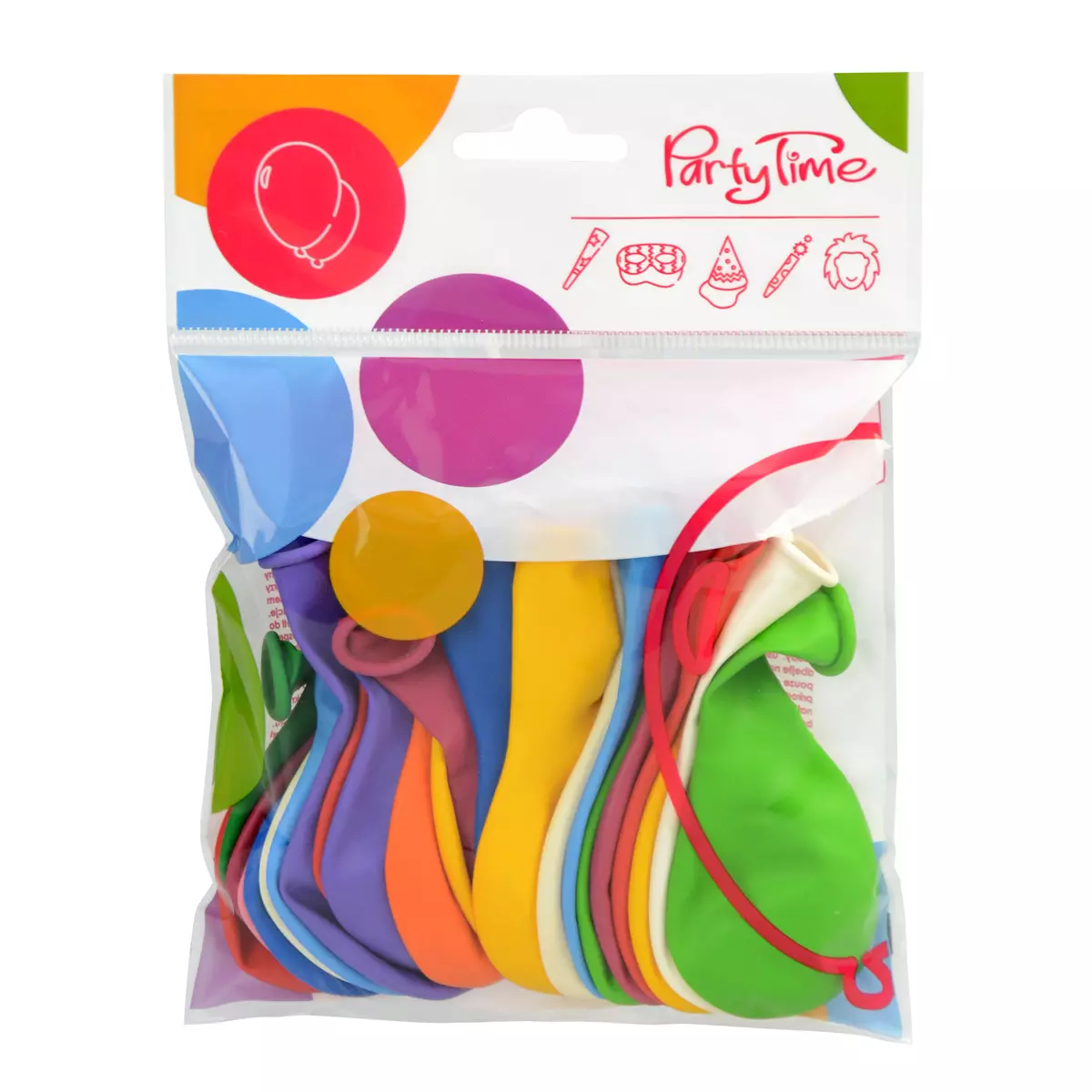 Balony pastelowe 24cm 25szt - Papiernicze i szkolne