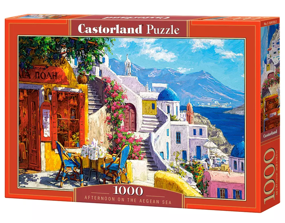 Puzzle 1000 elementów. Afternoon on the Aegean Sea - Puzzle