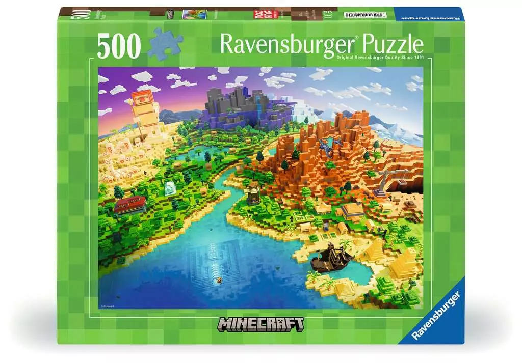 Puzzle 500 elementów. Minecraft - Puzzle