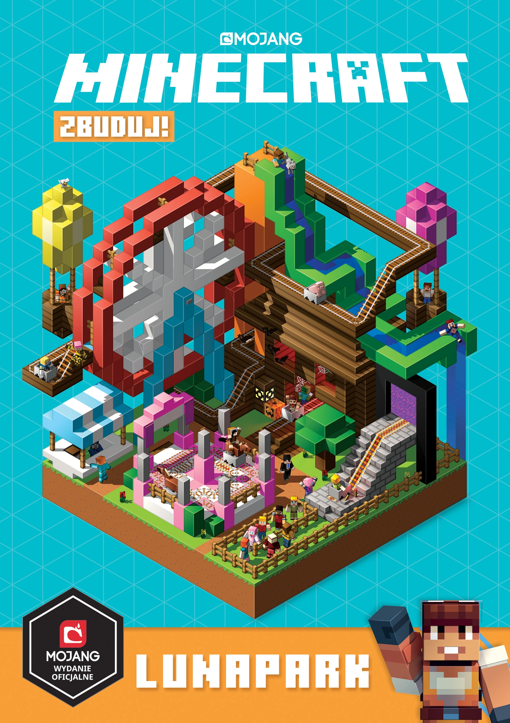 Zbuduj lunapark. Minecraft - Książki