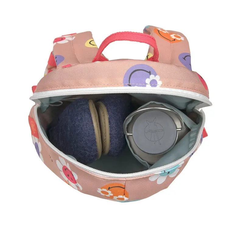 Lassig Plecak mini SmileyWorld® dusty rose - Elektronika i akcesoria