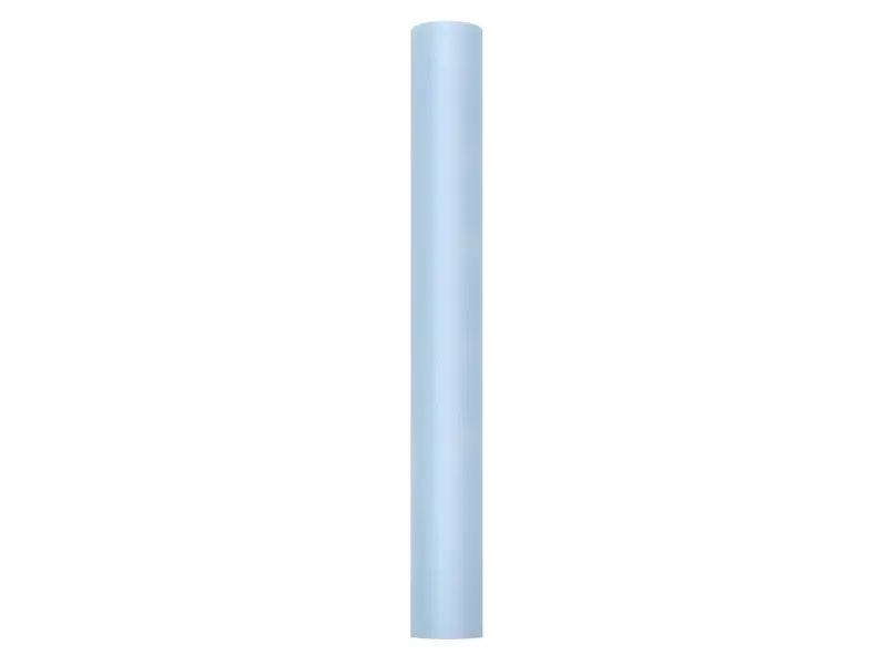 Tiul gładki, błękit, 0,5 x 9m - Papiernicze i szkolne