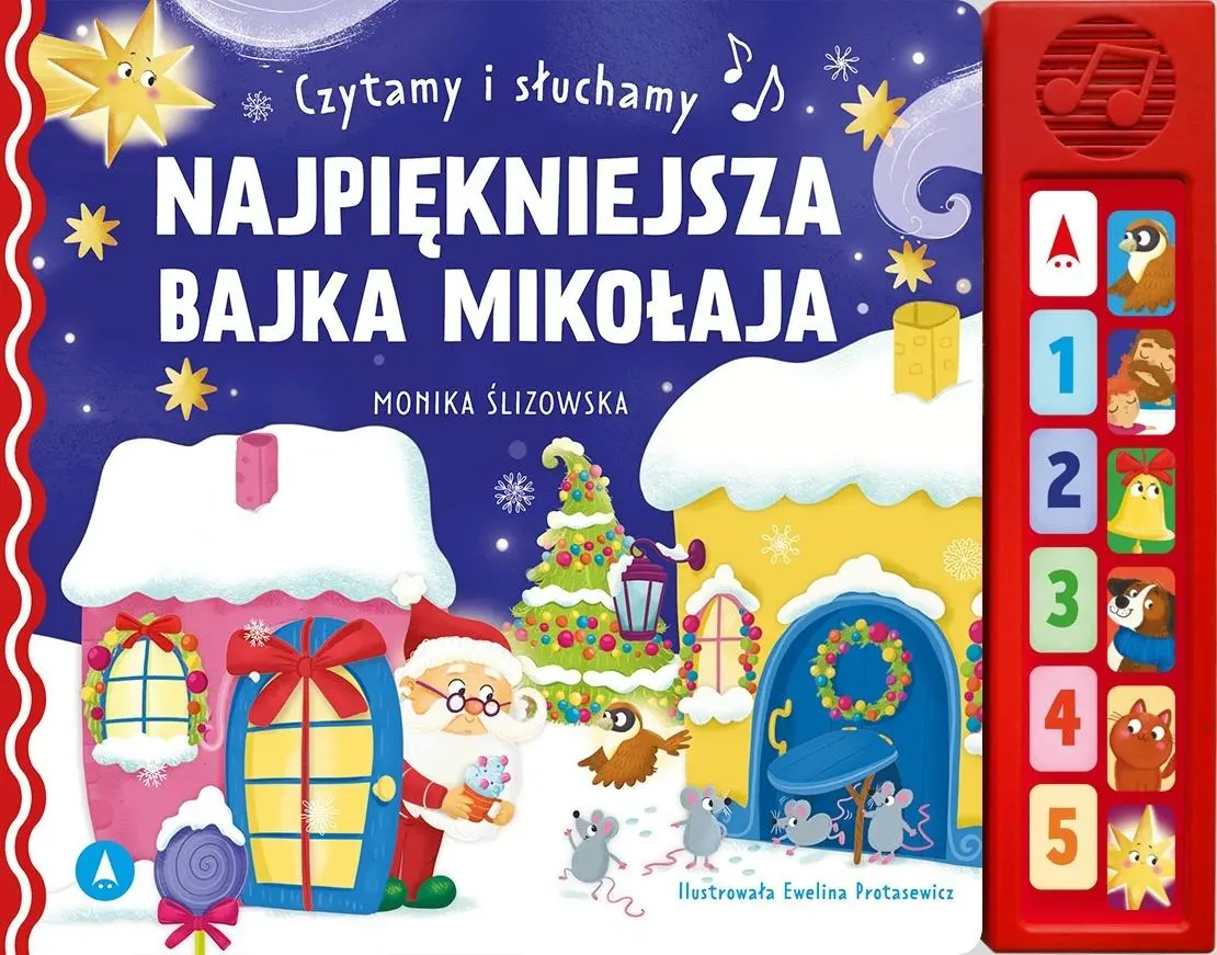 Czytamy i słuchamy. Najpiękniejsza bajka Mikołaja - Książki