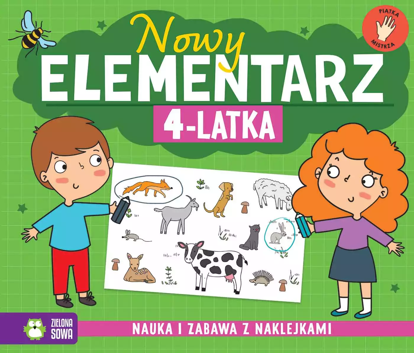 Nowy elementarz 4-latka - Książki