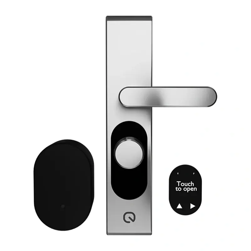Zamek smart SHELLY LOQED Touch 2S (srebrny) - Elektronika i akcesoria