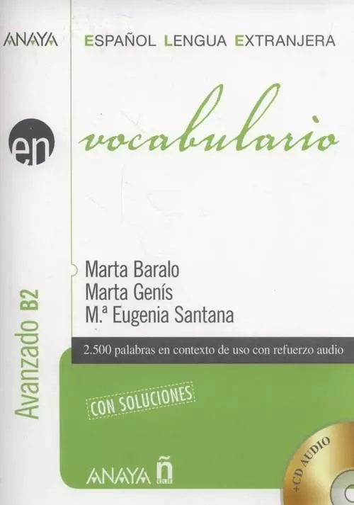 En Vocabulario avanzado B2 książka + klucz + CD - Książki