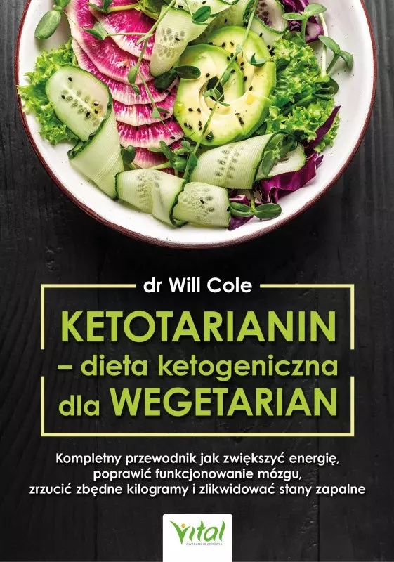 Ketotarianin - dieta ketogeniczna dla wegetarian - Książki