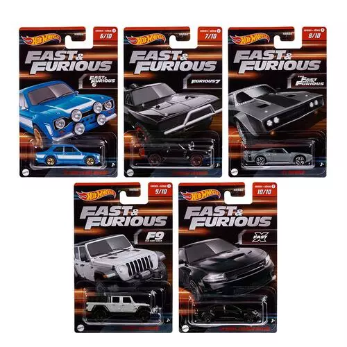 Hot Wheels. HNR88 Samochodzik Szybcy i wściekli - Zabawki