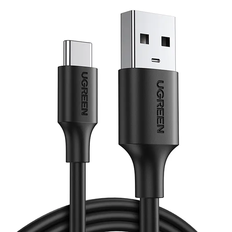Kabel UGREEN US287 USB-A-USB-C 1m (czarny) - Elektronika i akcesoria