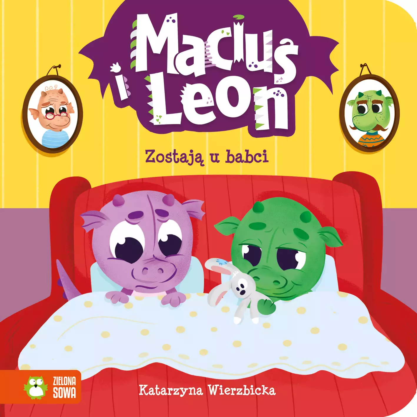 Maciuś i Leon zostają u babci - Książki