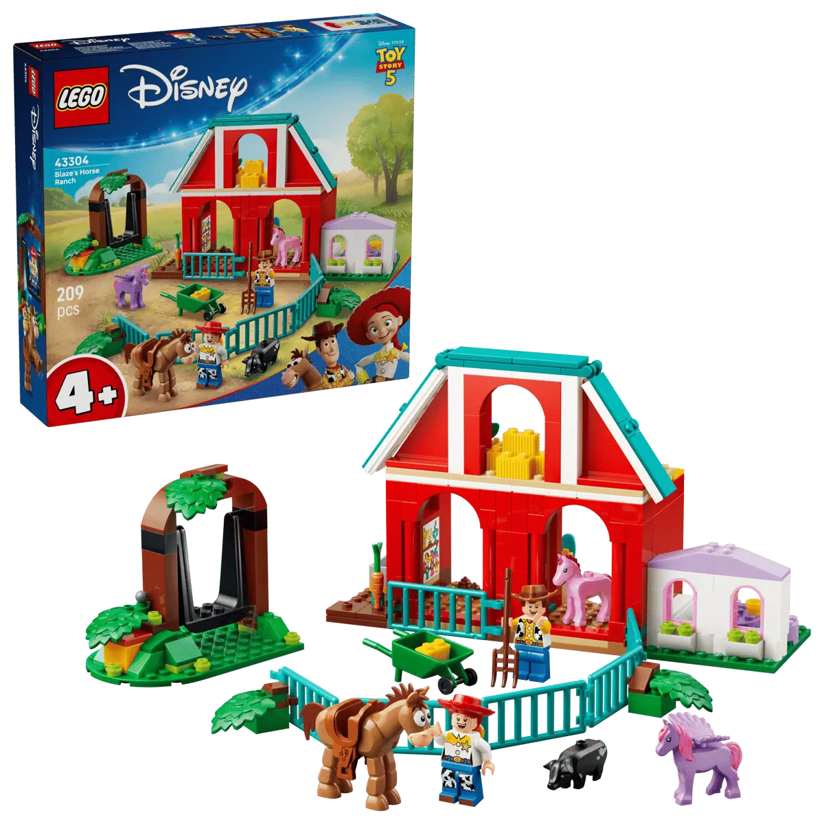 LEGO Disney™ Konne ranczo Blaze'a 43304 - Zabawki