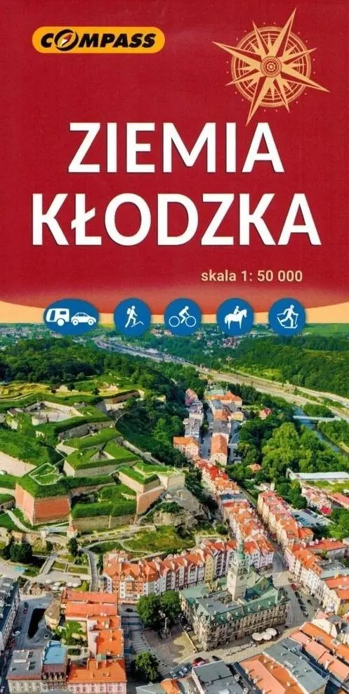 Mapa turystyczna - Ziemia Kłodzka 1:50 000 w.2026 - Książki