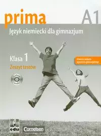 Prima 1. Język niemiecki. Poziom A1. Zeszyt testów z płytą CD - Książki