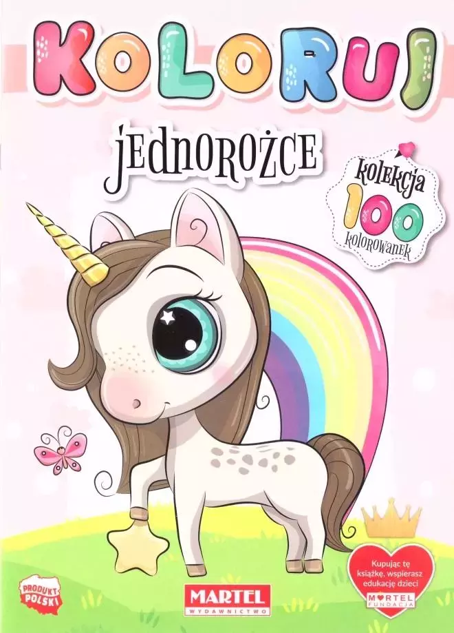 Koloruj Jednorożce - Książki