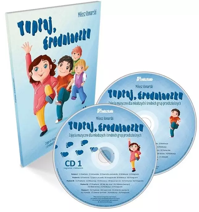 Tuptaj, średniaczku + 2 CD - Książki