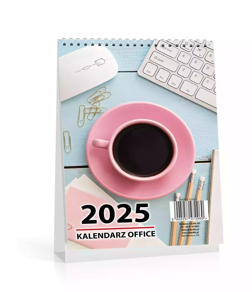 Kalendarz 2025 biurowy Office - Książki