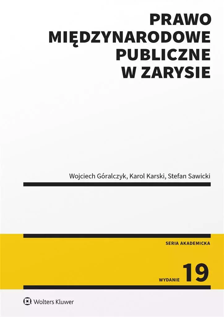Prawo międzynarodowe publiczne w zarysie w.19 - Książki