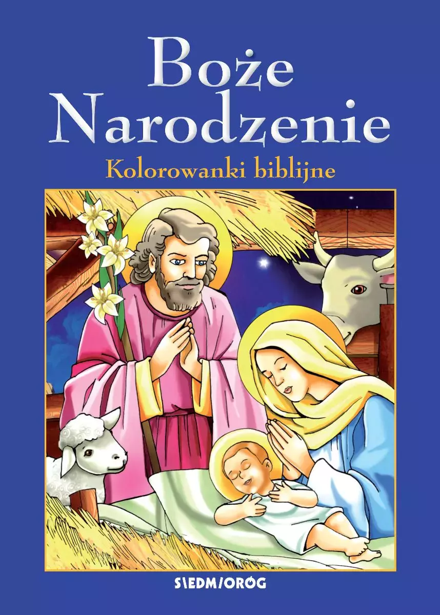 Boże Narodzenie. Kolorowanki biblijne - Książki