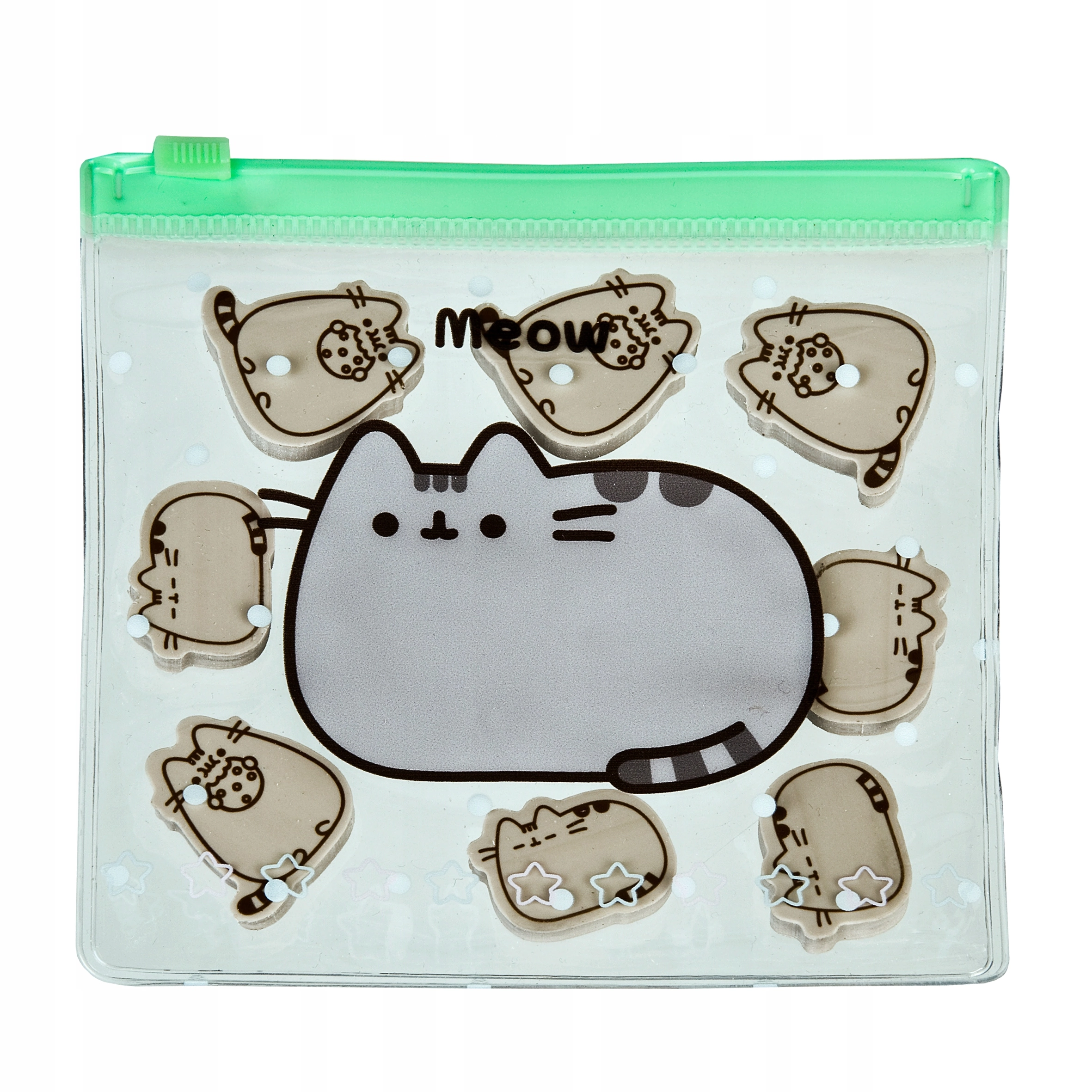 PUSHEEN gumka kształtowa kotki śpiące i z ciasteczkiem 8szt SWEET - Papiernicze i szkolne