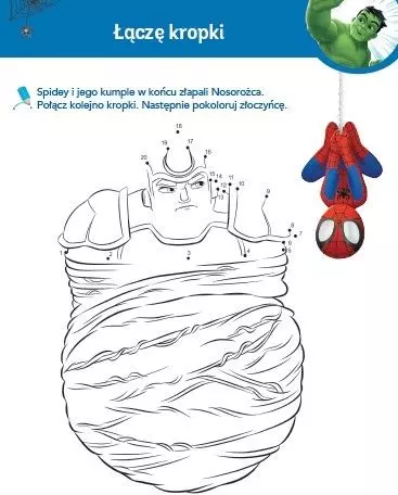 Baw się i ucz! Liczenie. Marvel Spidey i super-kumple - Książki