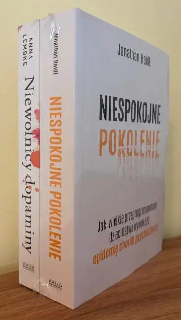 Pakiet Niespokojne pokolenie / Niewolnicy dopaminy - Książki