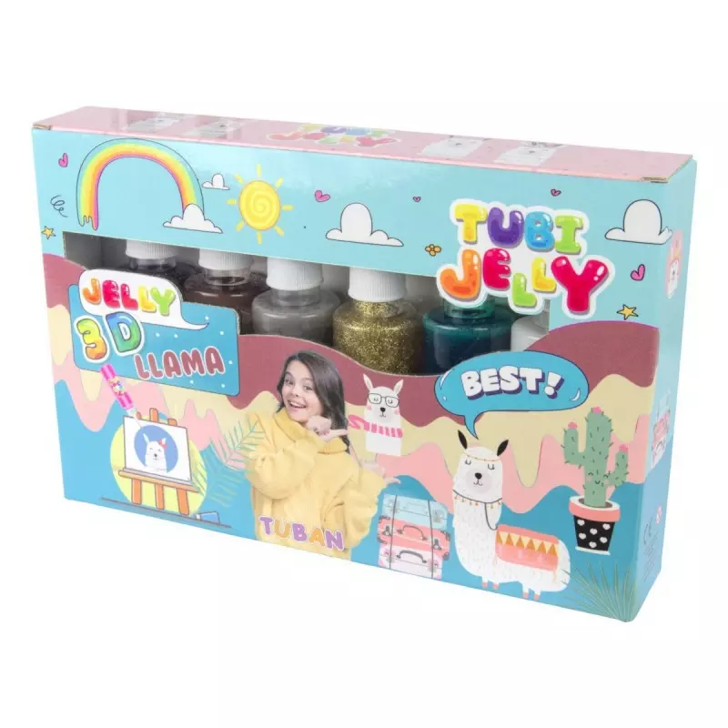 Tubi Jelly. Lama (6 kolorów) - Zabawki