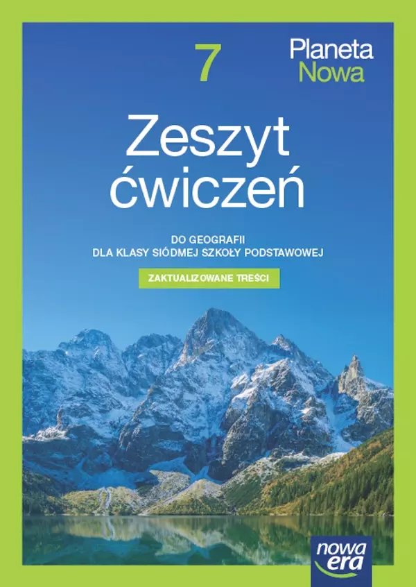 Planeta Nowa 7. Zeszyt ćwiczeń do geografii dla klasy siódmej szkoły podstawowej - Książki