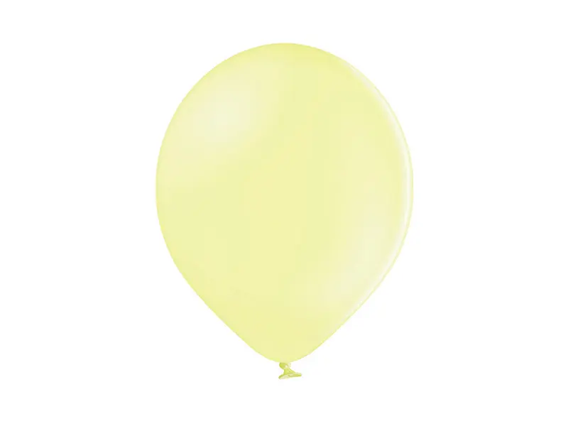 Balony 23cm, Pastel Lemon (1 op. / 100 szt.) - Impreza