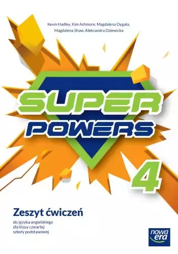 Super Powers Neon. Język angielski. Klasa 4. Zeszyt ćwiczeń - Książki