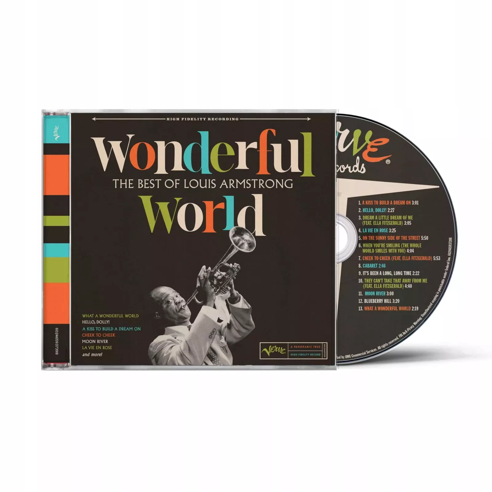Wonderful World: The Best Of Louis Armstrong, CD - Muzyka