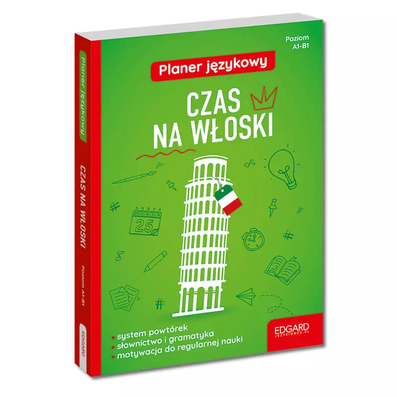 Planer językowy. Czas na włoski Wyd. 1 (oprawa miękka) - Książki
