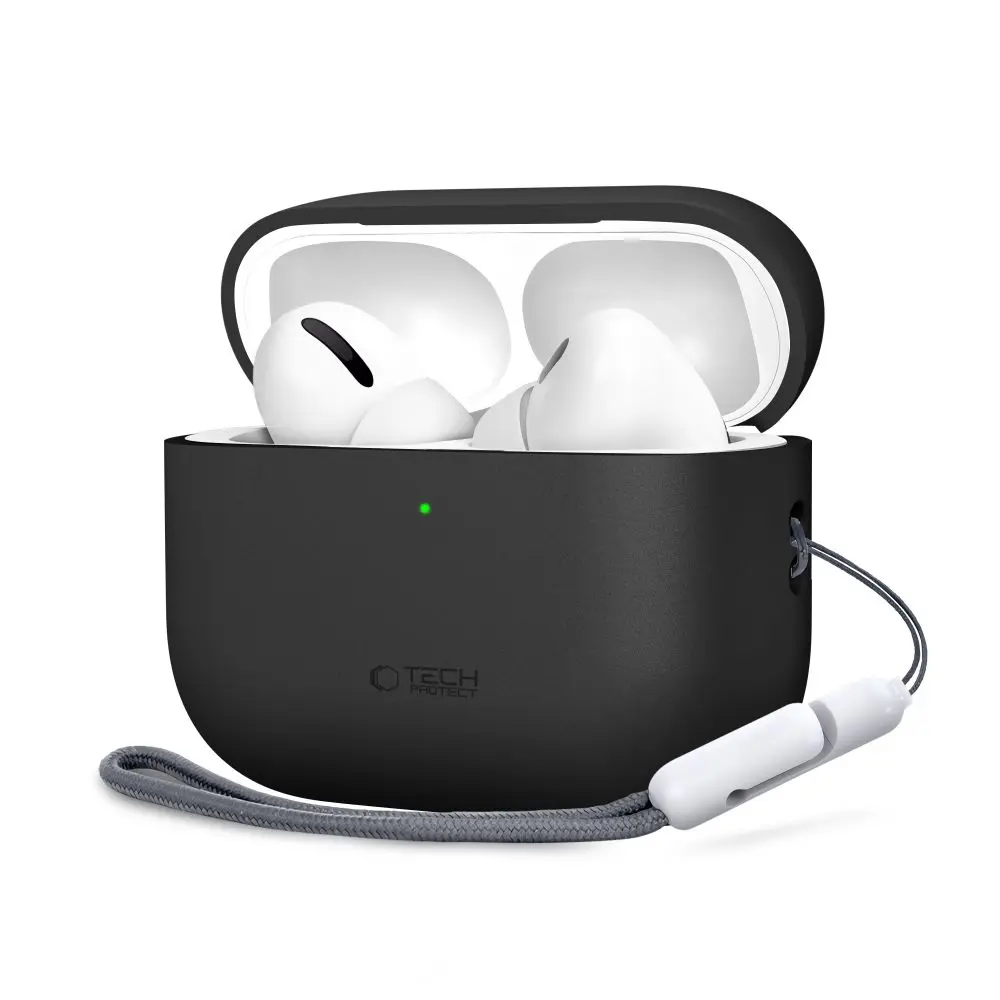 Tech-Protect Silicone Apple AirPods Pro 3 Black - Elektronika i akcesoria