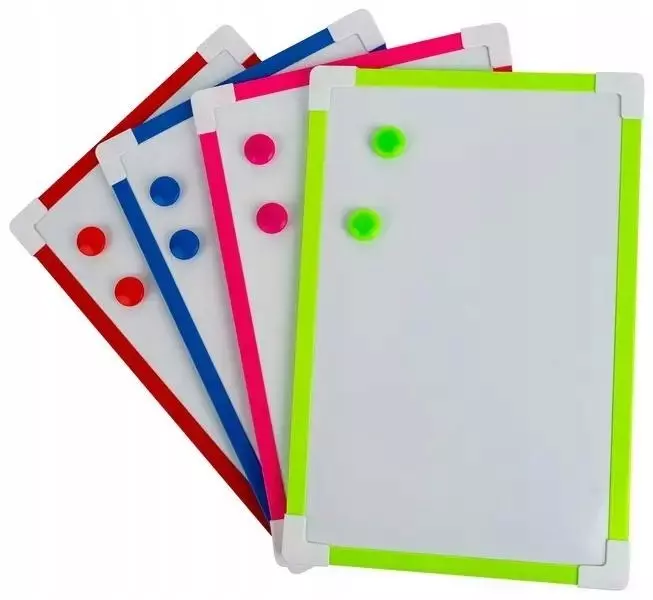 Tabliczka magnetyczna 20x30cm biała MIX - Papiernicze i szkolne