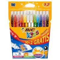 Flamastry Colour & Erase Pudełko 10+2 sztuk - Książki