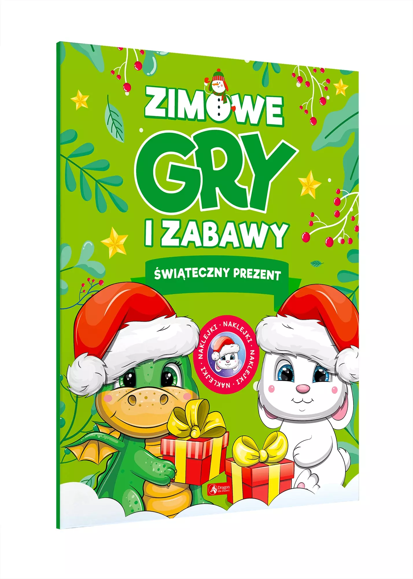Zimowe gry i zabawy. Świąteczny prezent - Książki