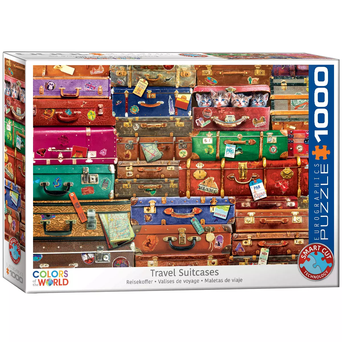 Puzzle 1000 Walizki podróżne 6000-5468 - Puzzle
