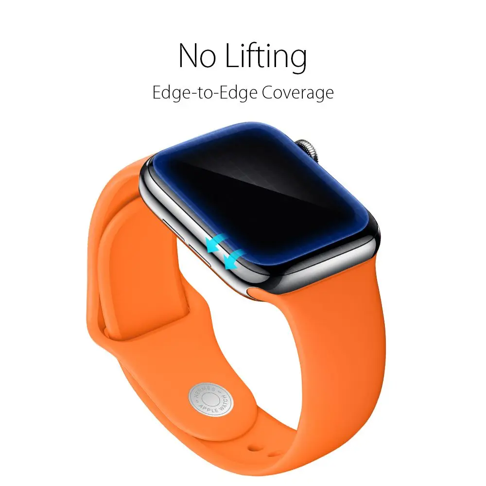 Folia Ochronna Spigen Neo Flex 3-Pack Apple Watch 6 / 7 / 8 / 9 / SE 1 / 2 / 3 (40 / 41 mm) Clear - Elektronika i akcesoria
