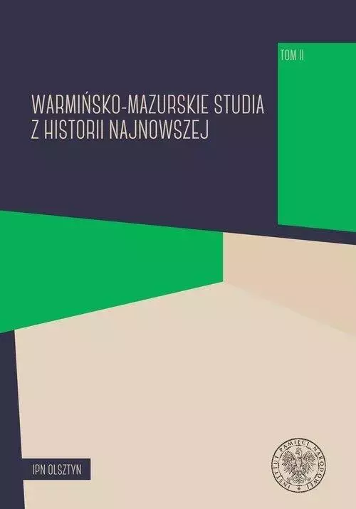 Warmińsko-mazurskie studia z hist. najnowszej T.2 - Książki