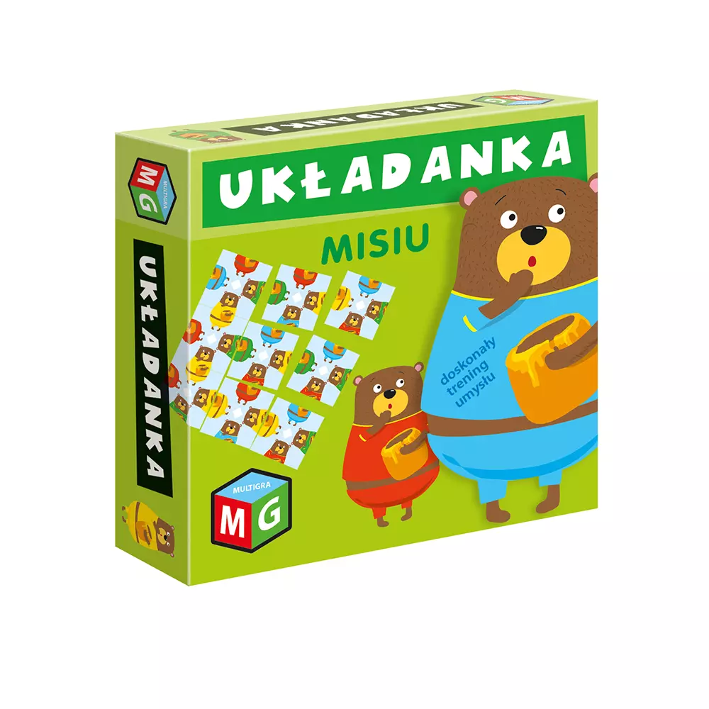 Układanka Misiu - Zabawki