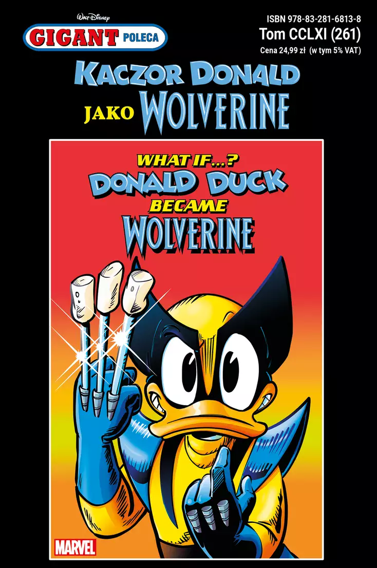 Gigant Poleca. Tom 4/2025. Kaczor Donald jako Wolverine - Książki