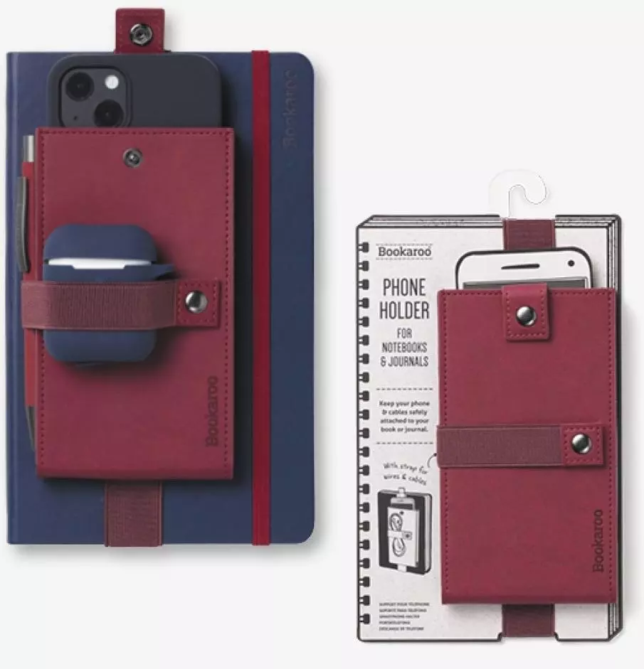 Bookaroo Phone Holder bordowy - uchwyt na smartfon - Zabawki