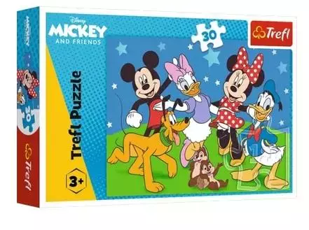 Puzzle 30 elementów. Myszka Miki. Mysie sprawy - Puzzle